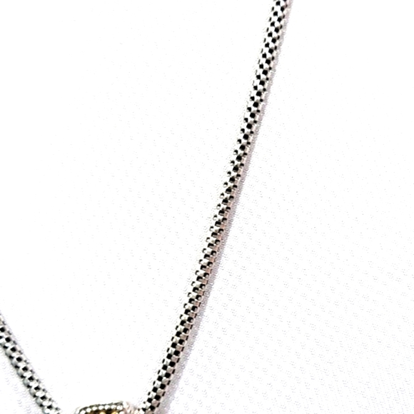 BRIGHTON CZARINA TOPAZ CRYSTAL PENDENT NECKLACE NWOT - Picture 3 of 5